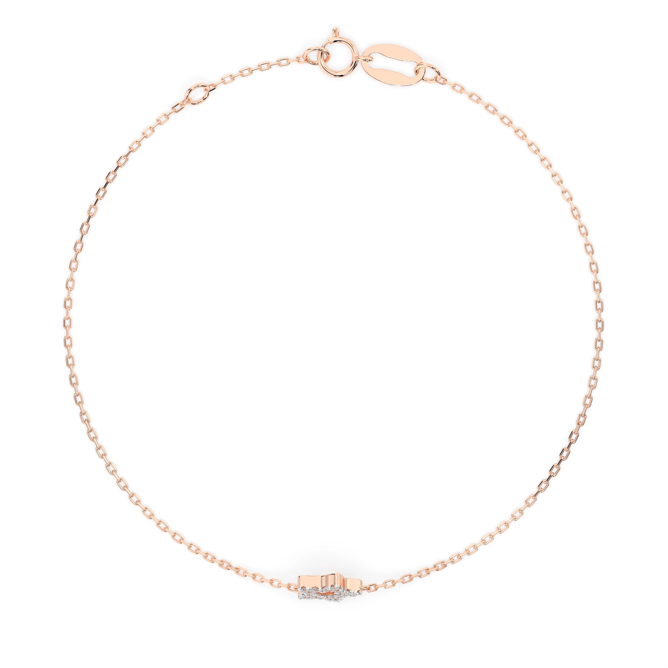 Minimalism Bracelet (Round), 0.08 ct — 105-10014