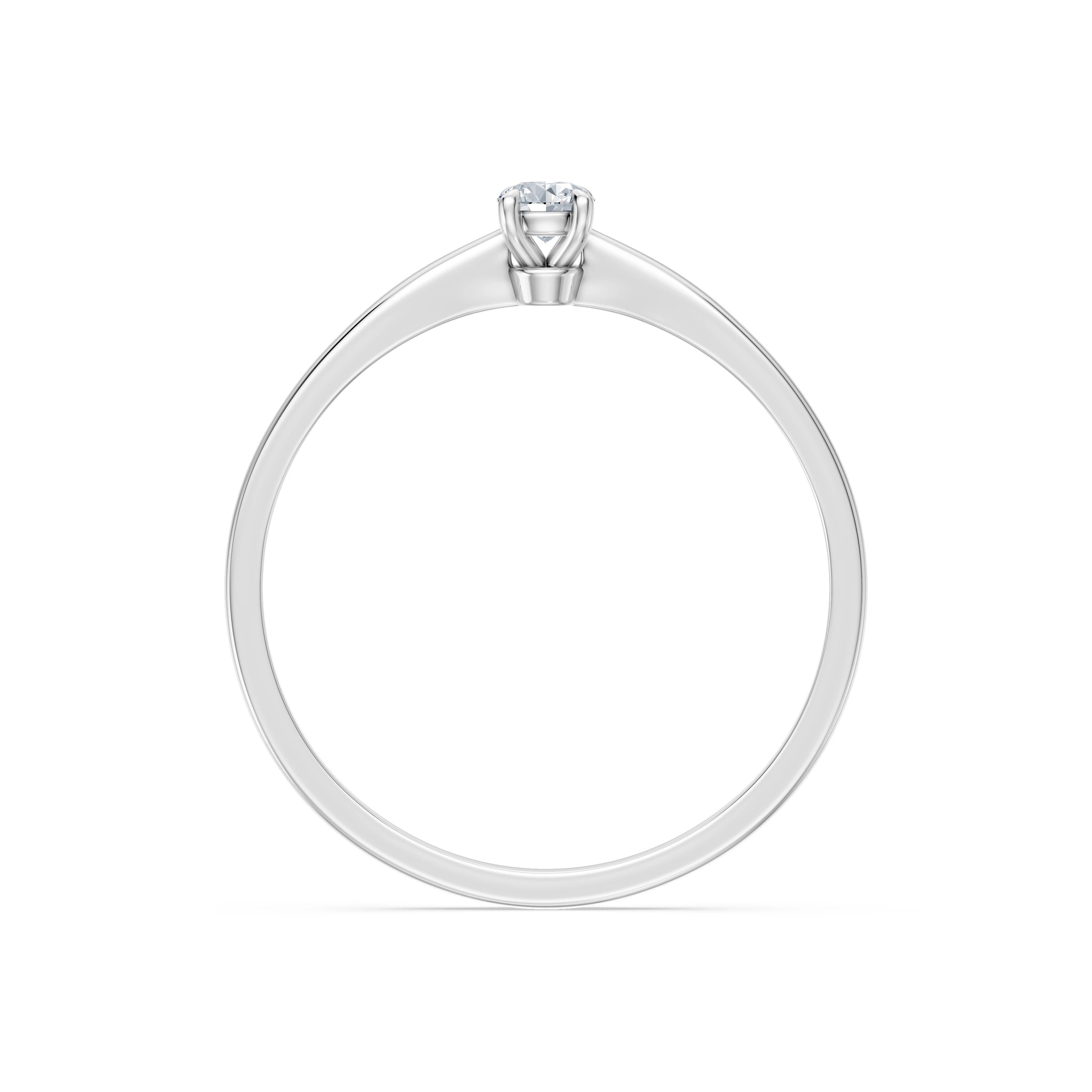 Solitaire Ring, 0.1 ct — 101-10116(3.0)