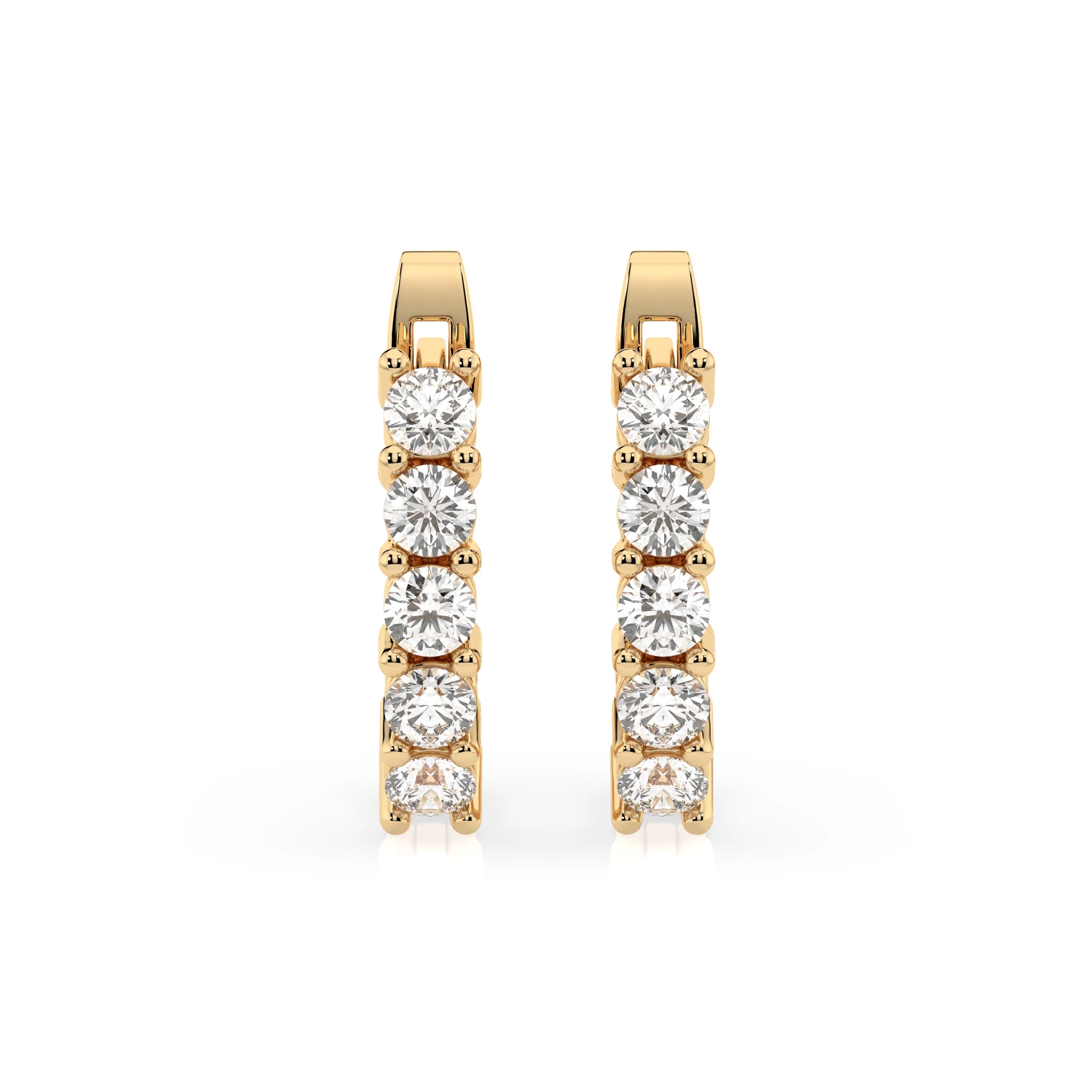 Eternity Earring (Round), 0.6 ct — 102-10098(2.5)