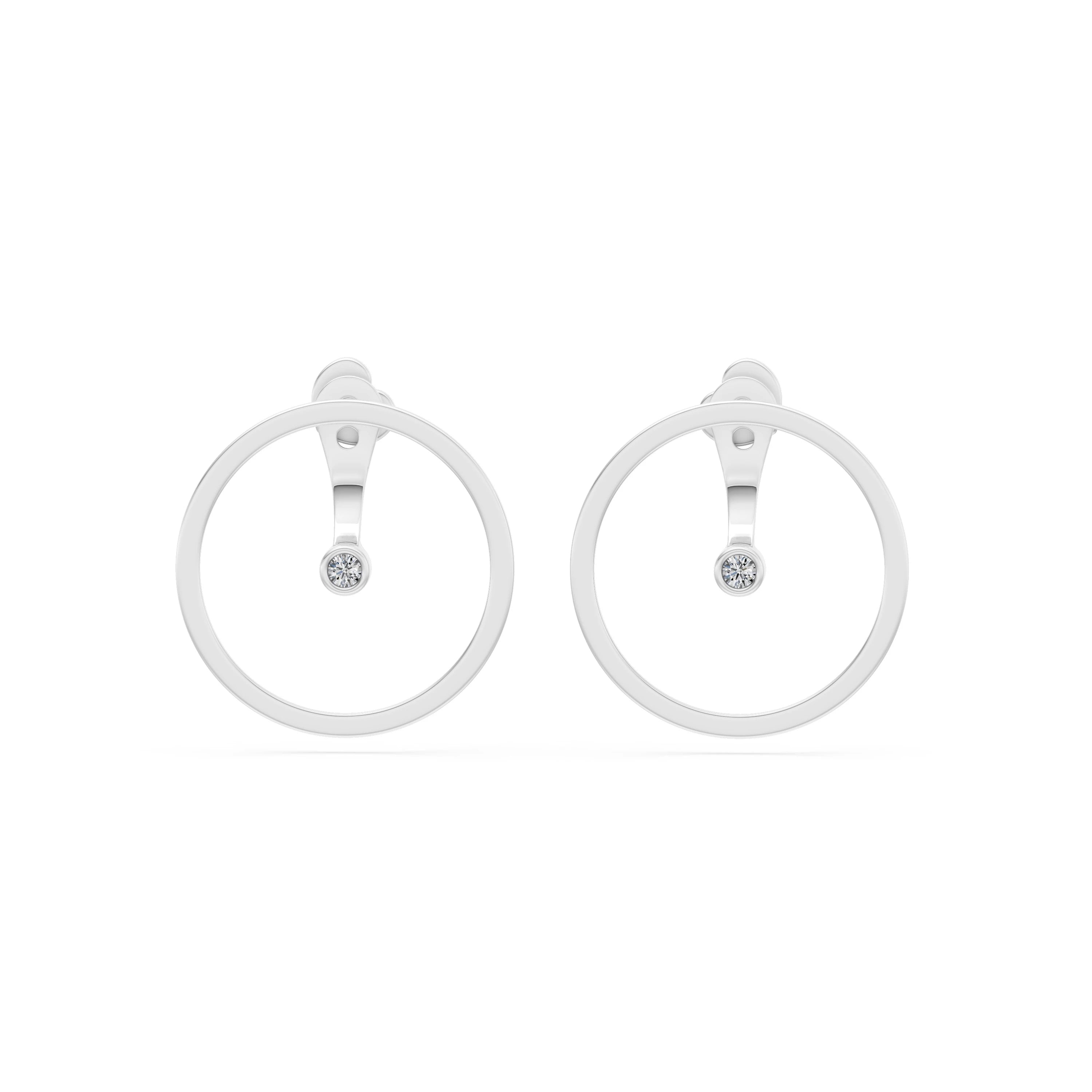 Minimalism Earring, 0.06 ct — 102-10077