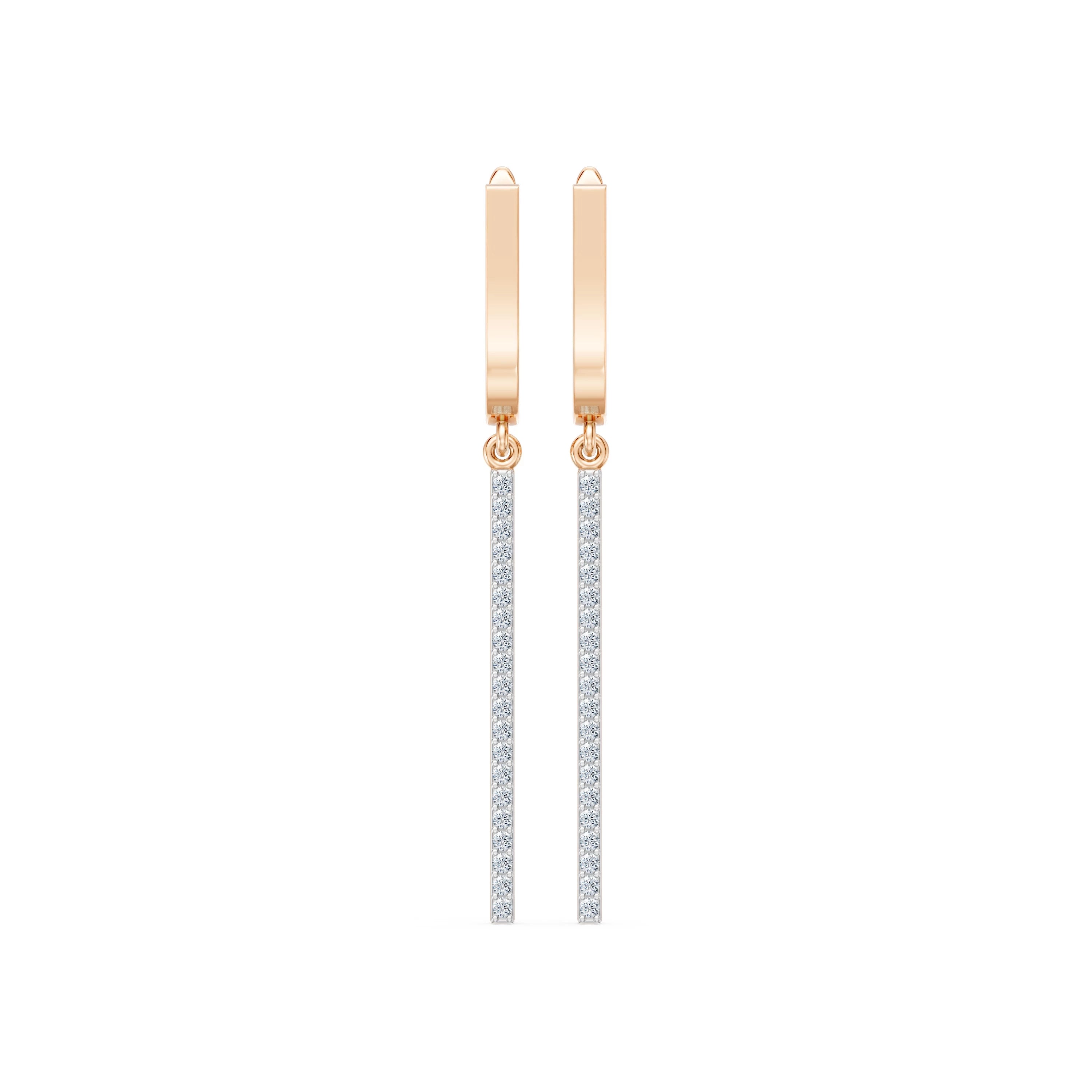 Minimalism Earring, 0.24 ct — 102-10129/1