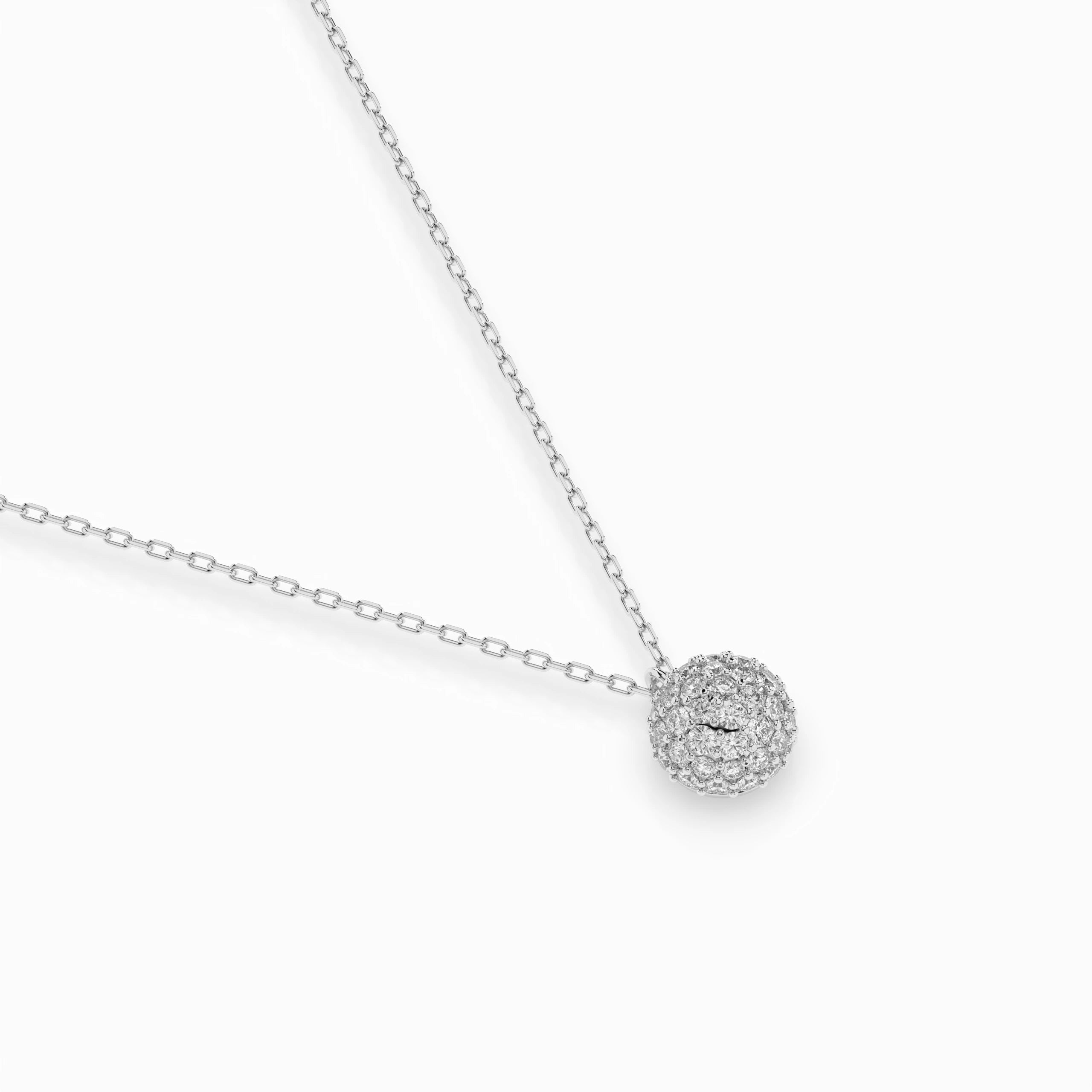 Illusion Necklace (Round), 0.23 ct — 104-10065