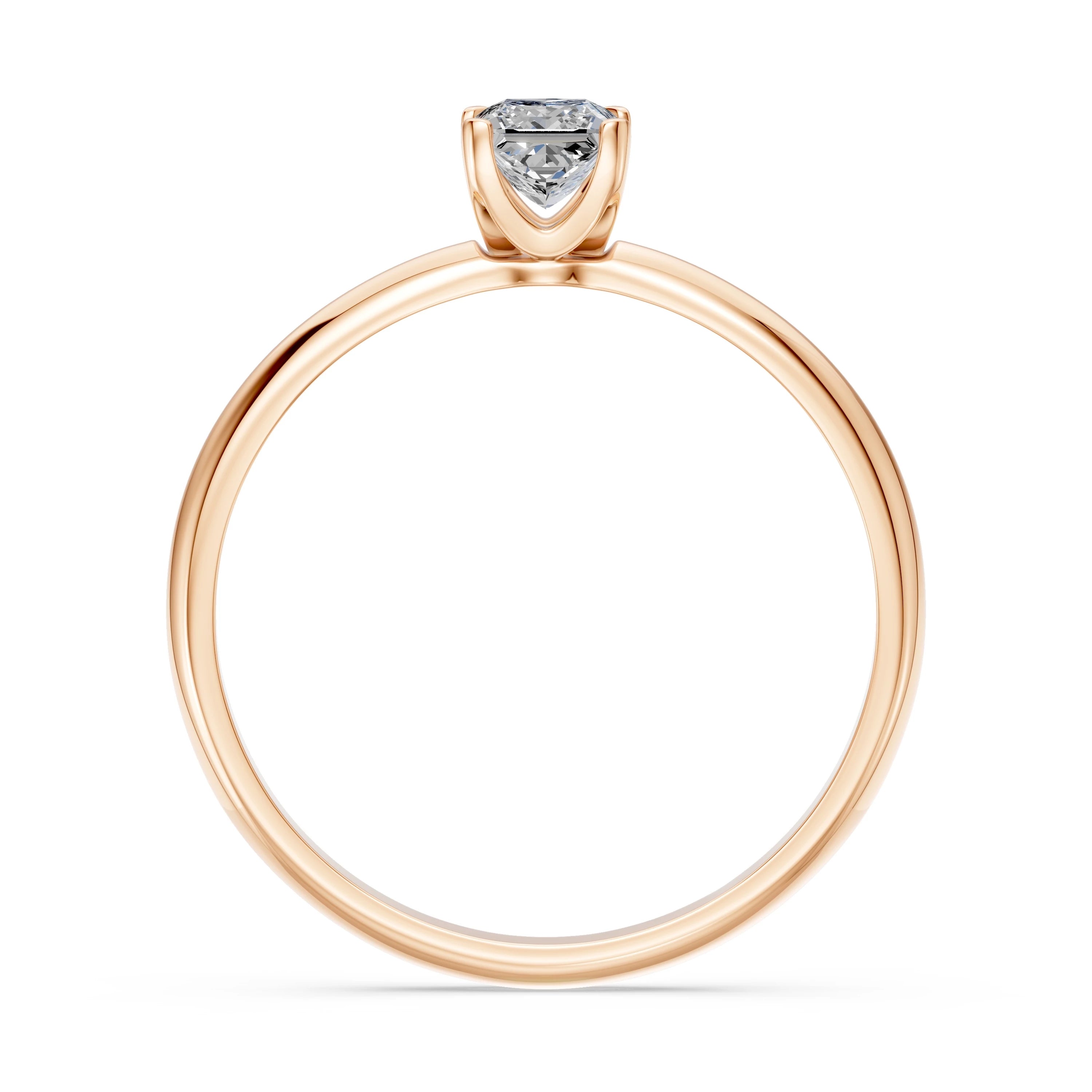 Solitaire Ring, 0.4 ct — 101-10110(0.40)PR