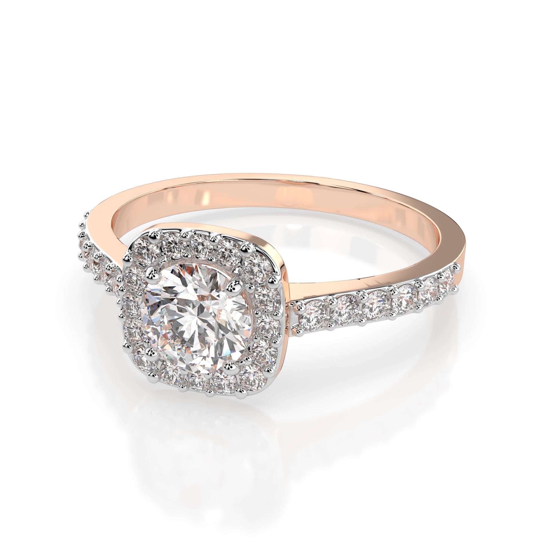Solitaire Eternity Ring (Round), 0.4 ct — 101-10152(4.7)