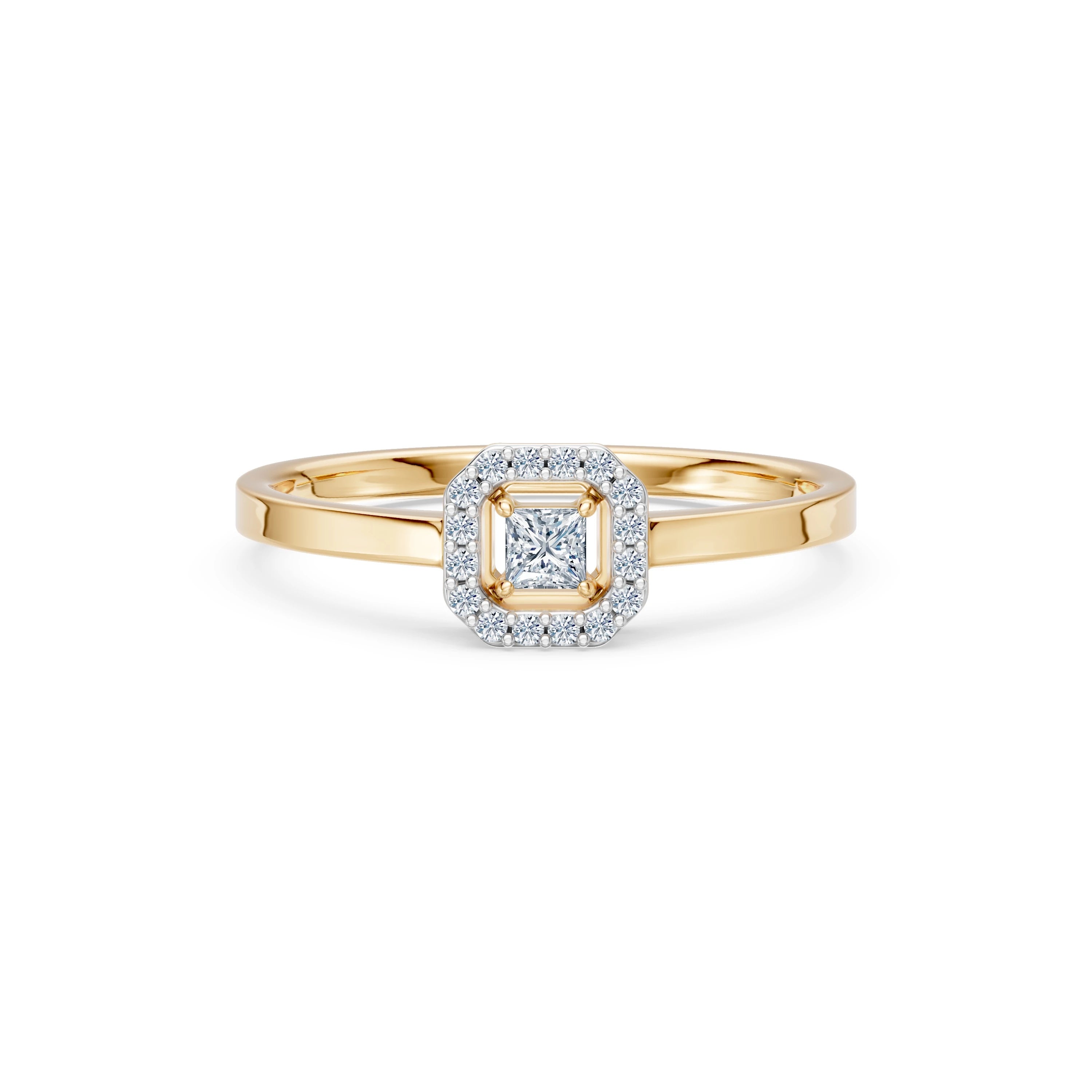 Solitaire Eternity Ring, 0.17 ct — 101-10115(3.0)PR