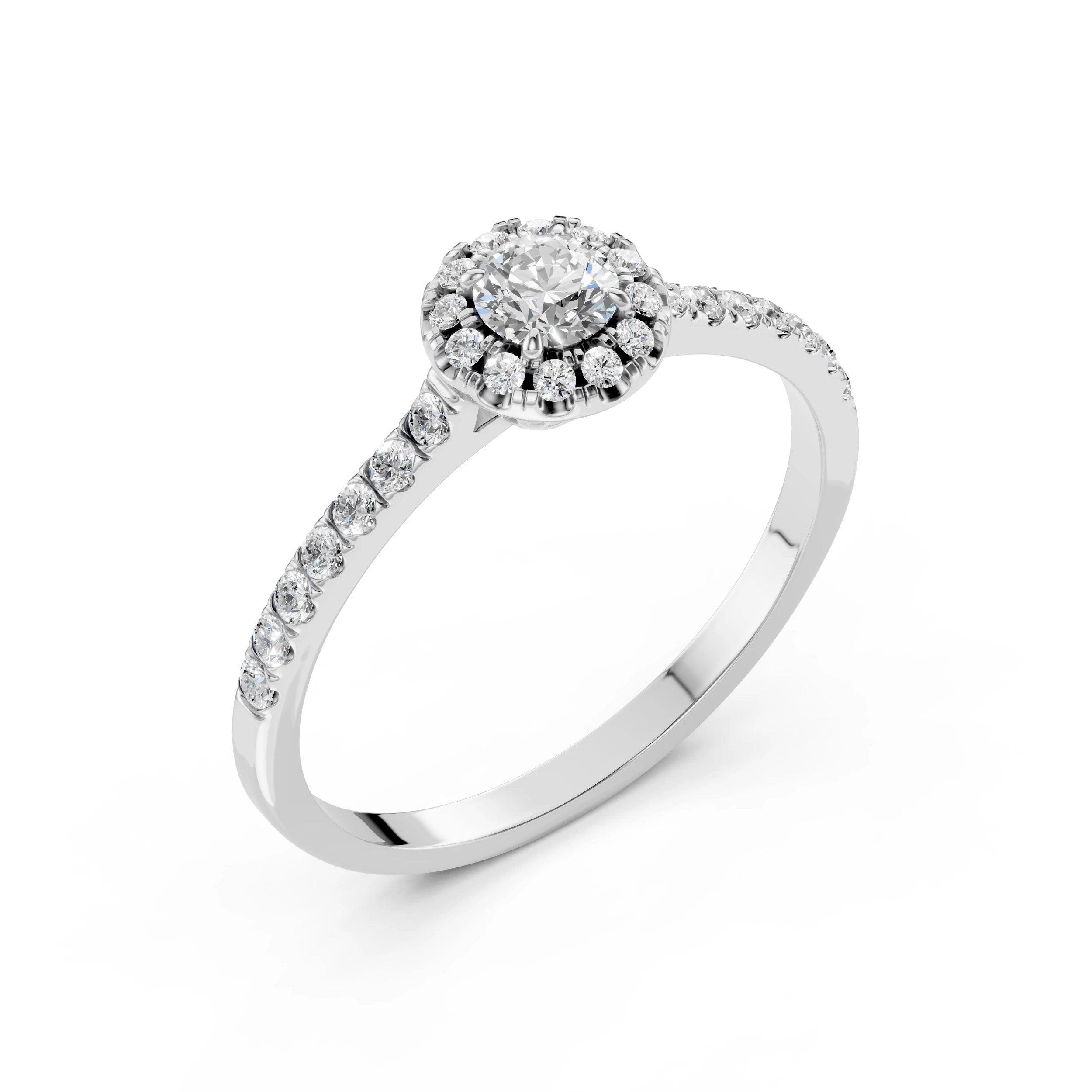 Solitaire Eternity Ring (Round), 0.25 ct — 101-10095(4.0)