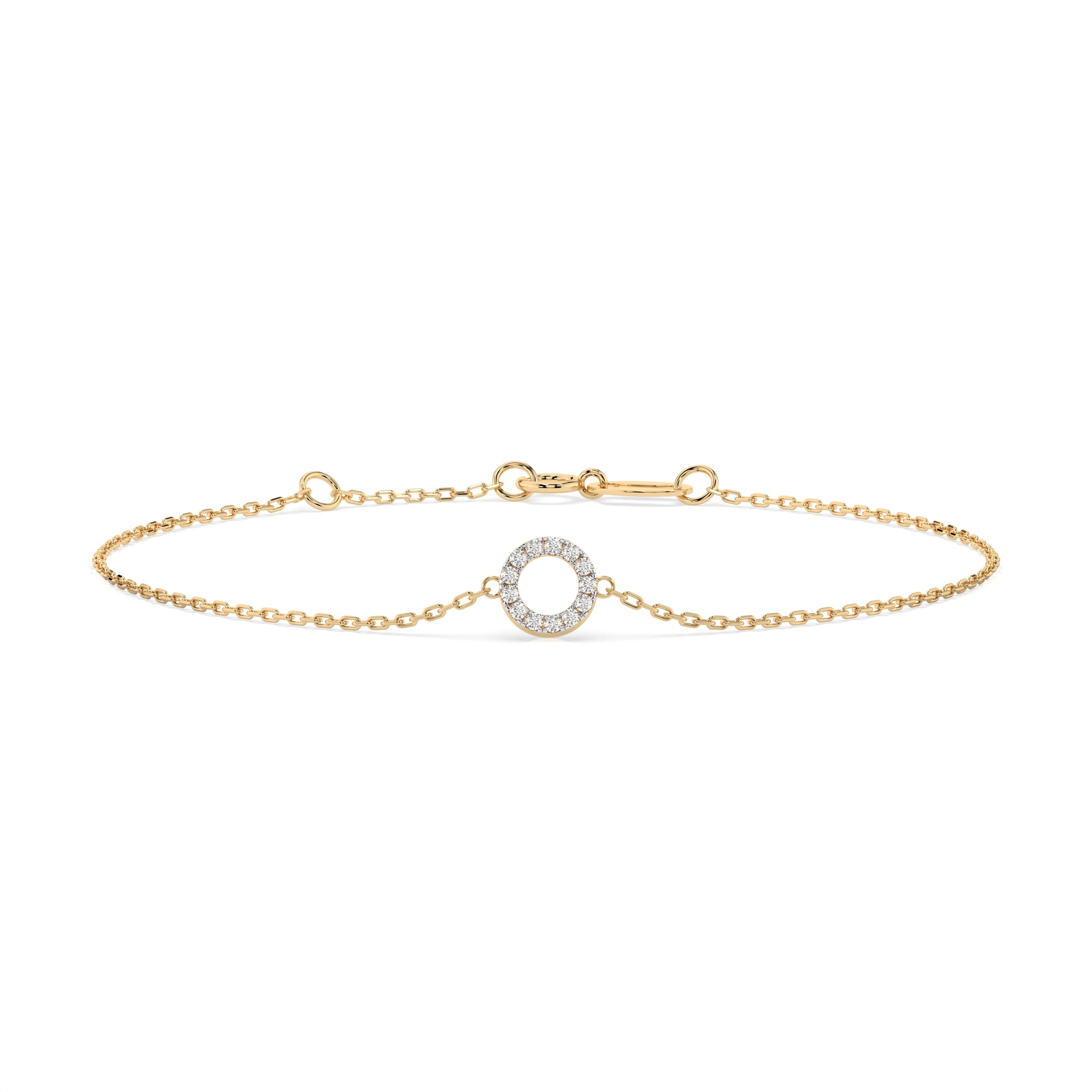 Minimalism Bracelet (Round), 0.07 ct — 105-10015