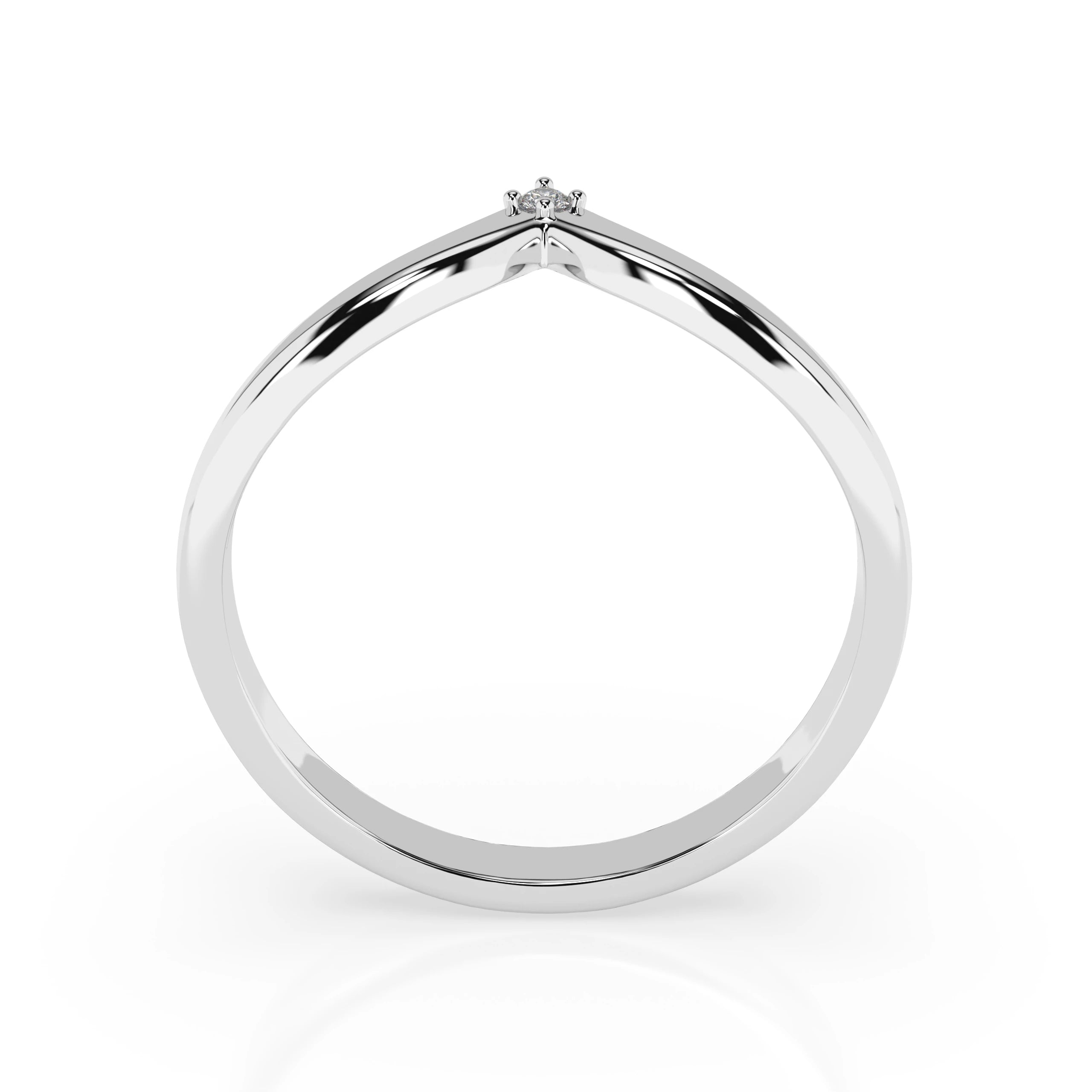 Minimalism Ring (Round), 0.01 ct — 101-10161/3