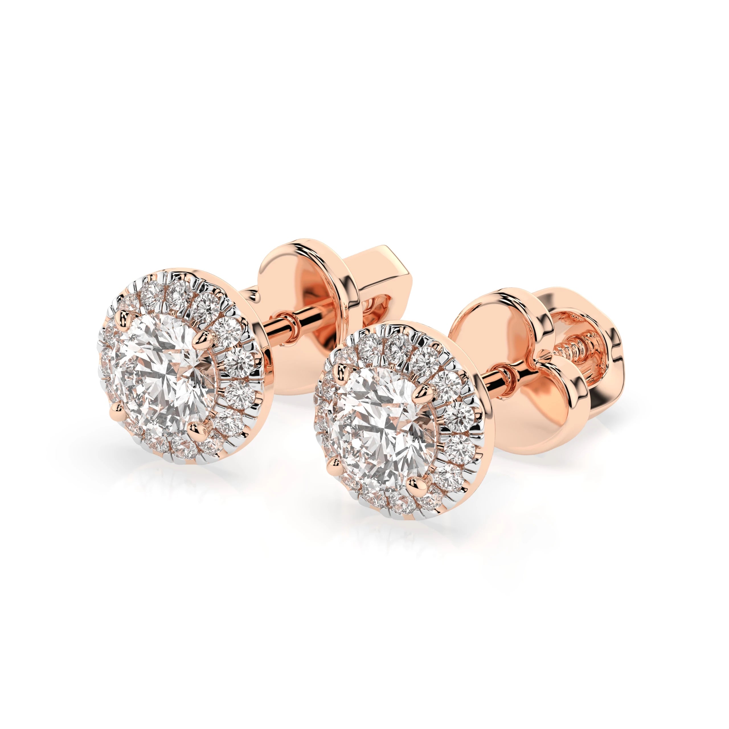Solitaire Eternity Earring (Round), 0.5 ct — 102-10095(4.0)