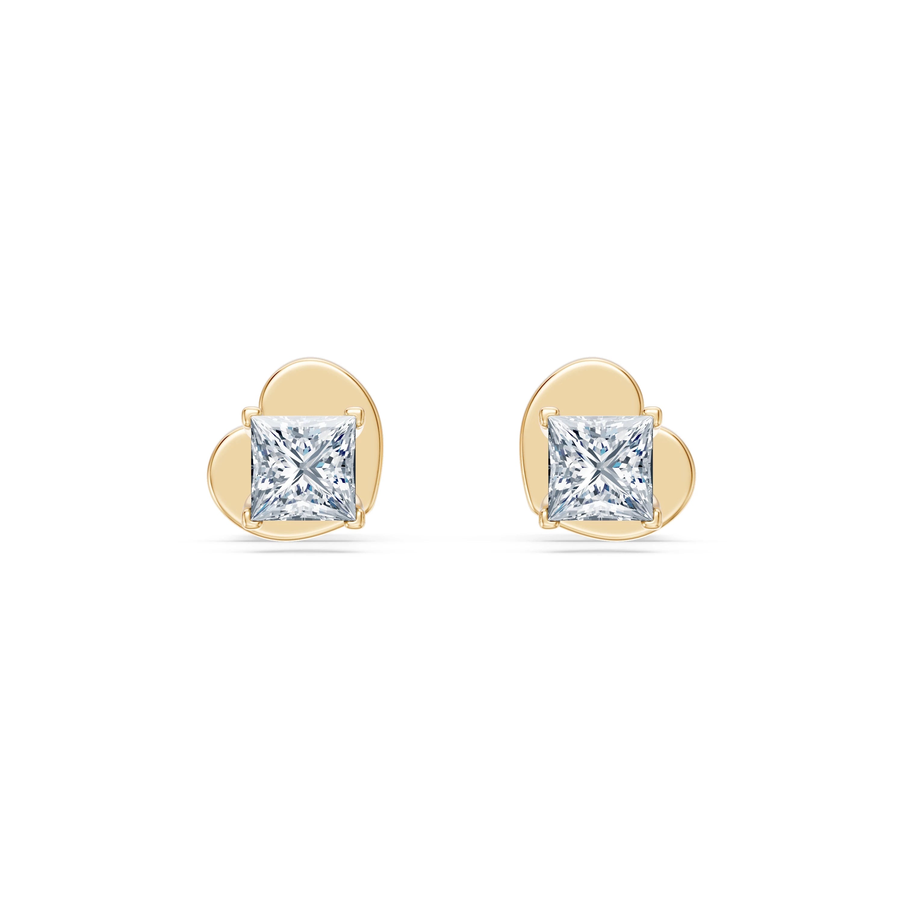 Solitaire Butterfly Earring, 0.34 ct — 102-10117(3.0)PR