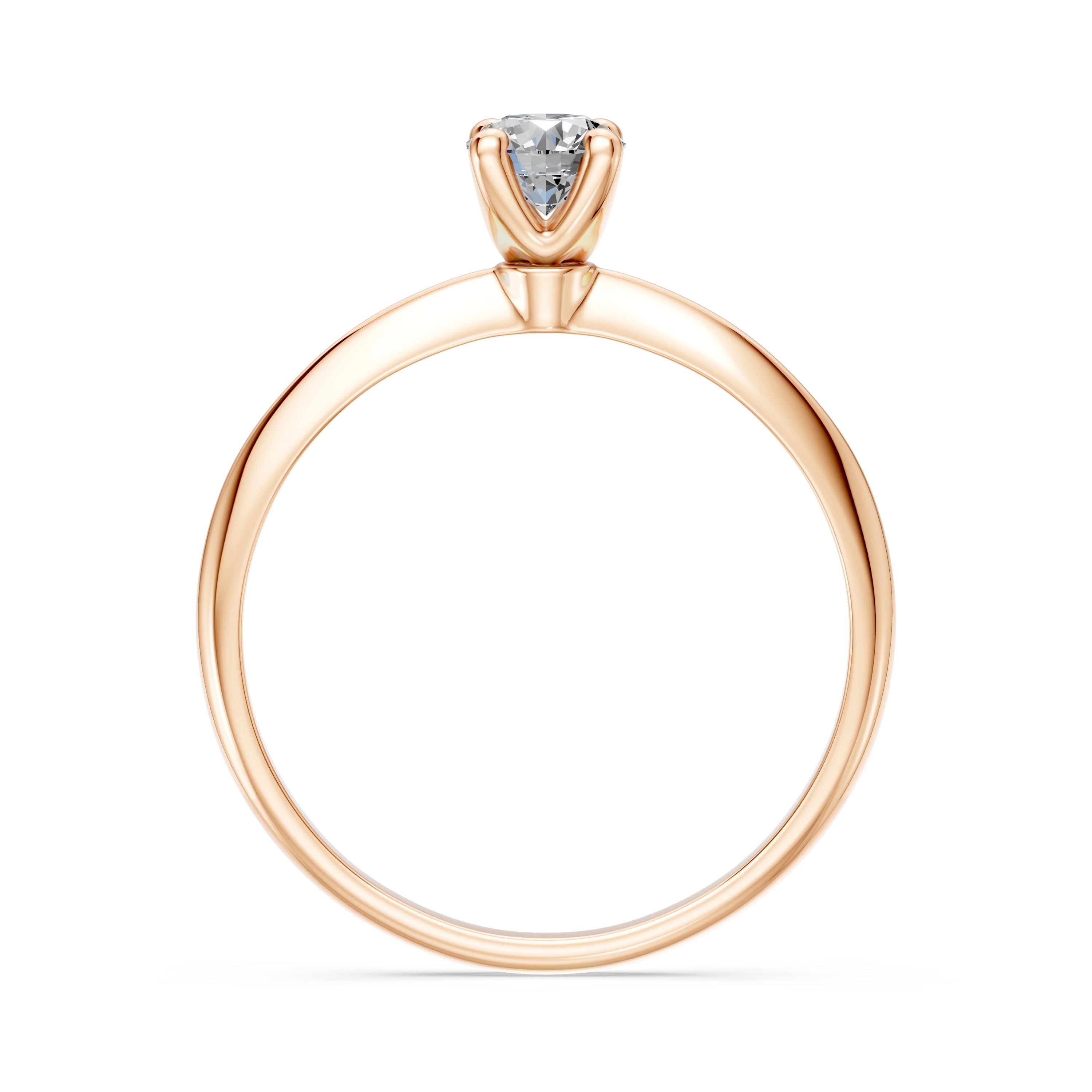 Solitaire Ring, 0.3 ct — 101-10104(4.2)