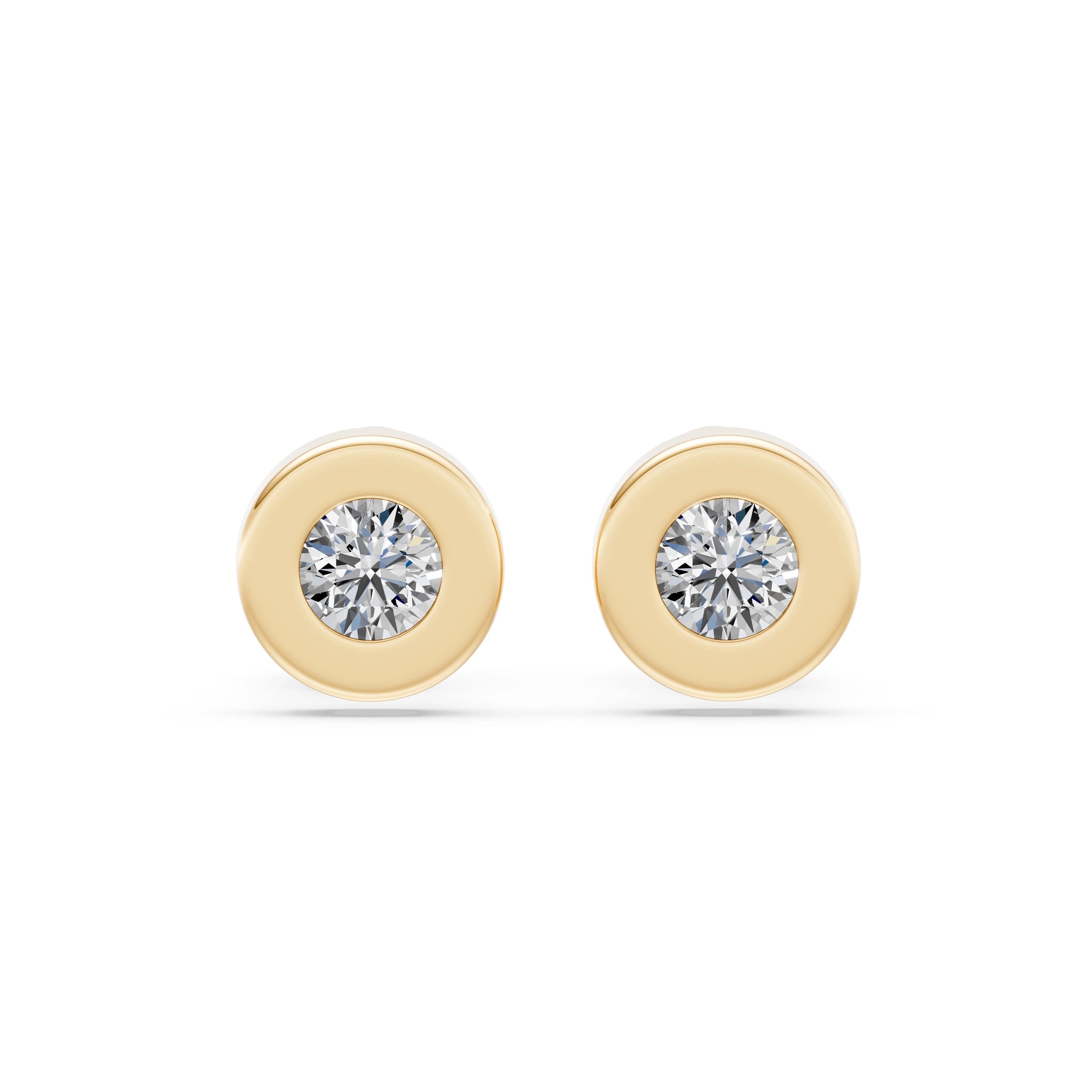 Solitaire Butterfly Earring, 0.4 ct — 102-10050(3.7)