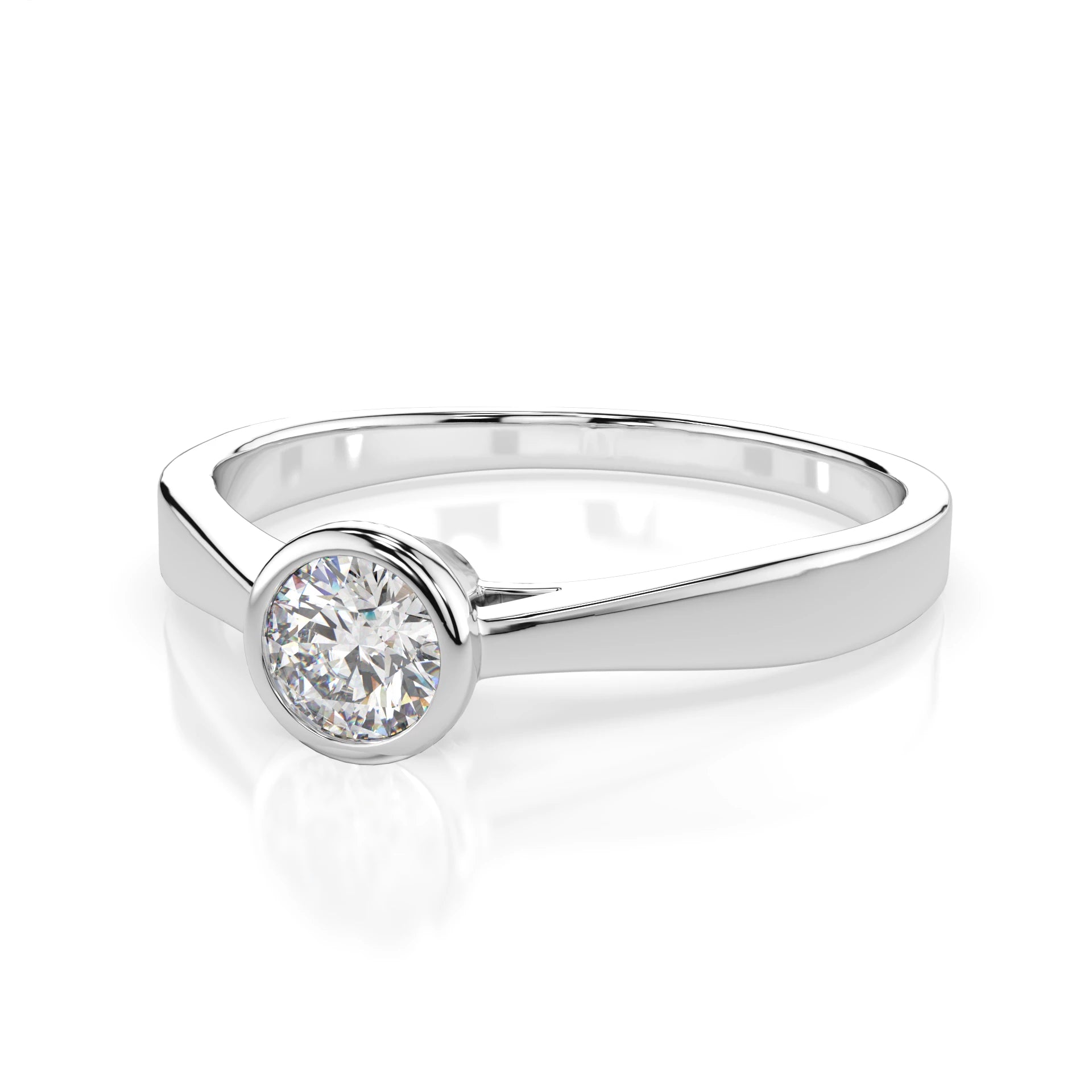 Solitaire Ring (Round), 0.3 ct — 101-10010(4.2)