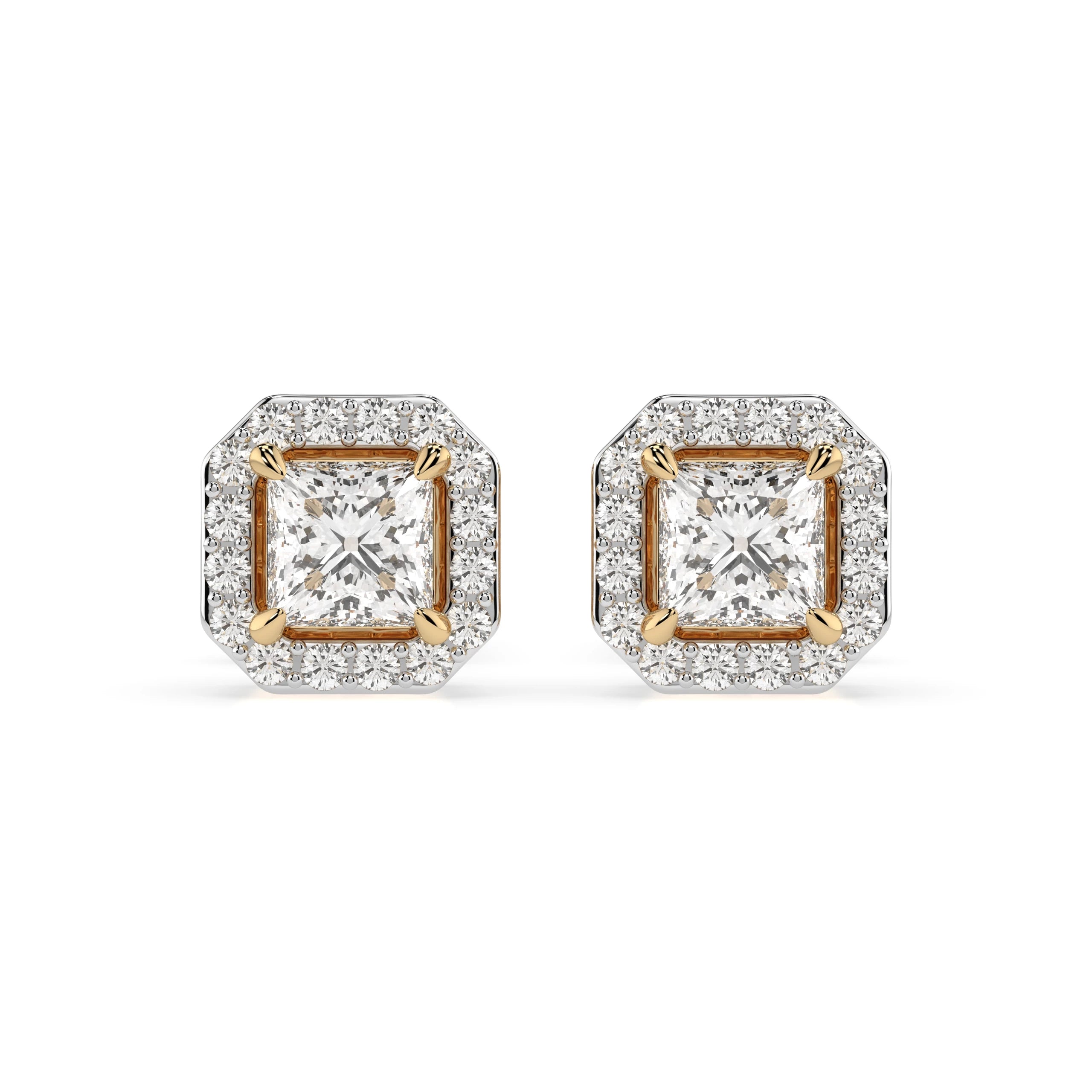 Solitaire Eternity Earring (Princess), 0.34 ct — 102-10115(3.0)PR