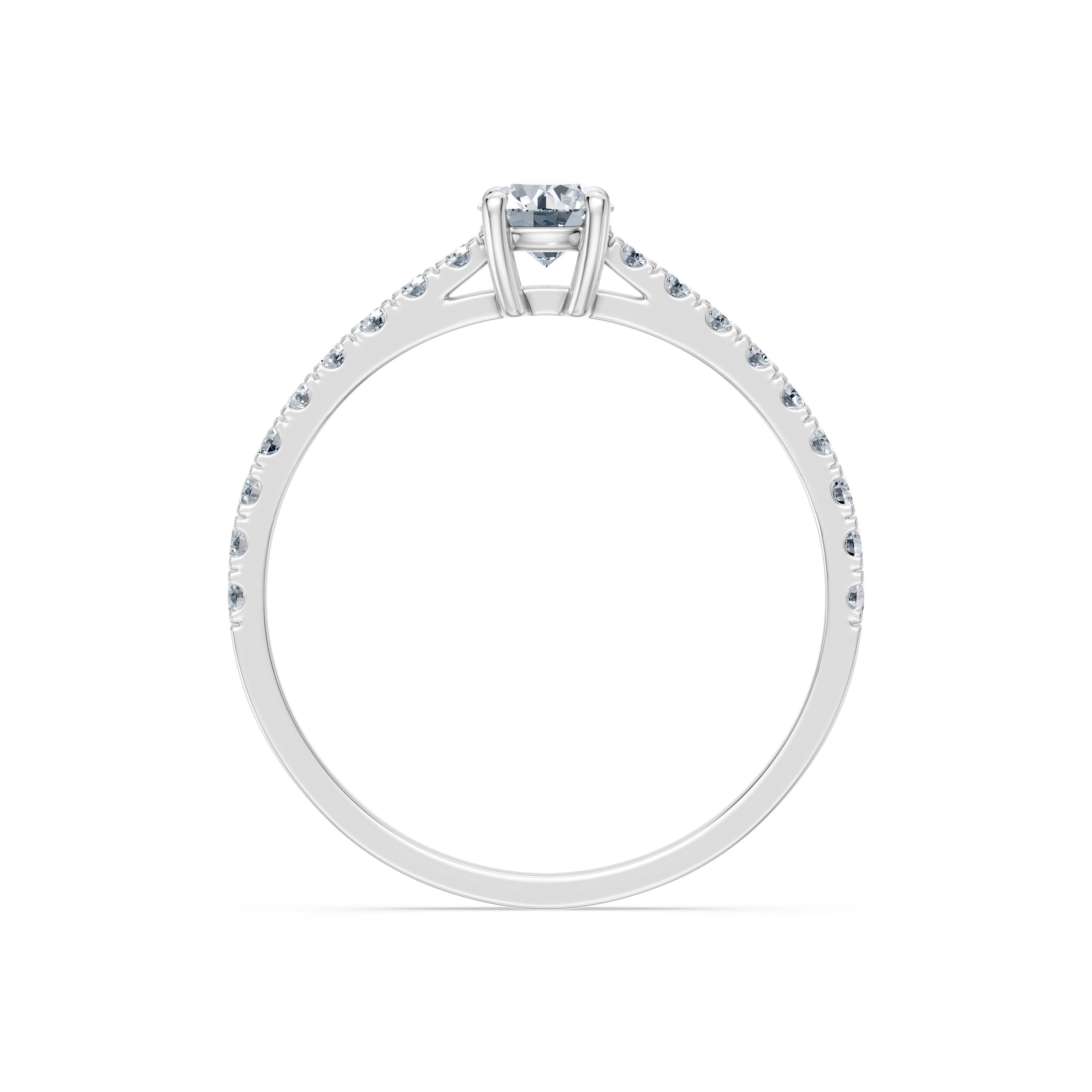 Solitaire Eternity Ring, 0.3 ct — 101-10191(0.30)RN