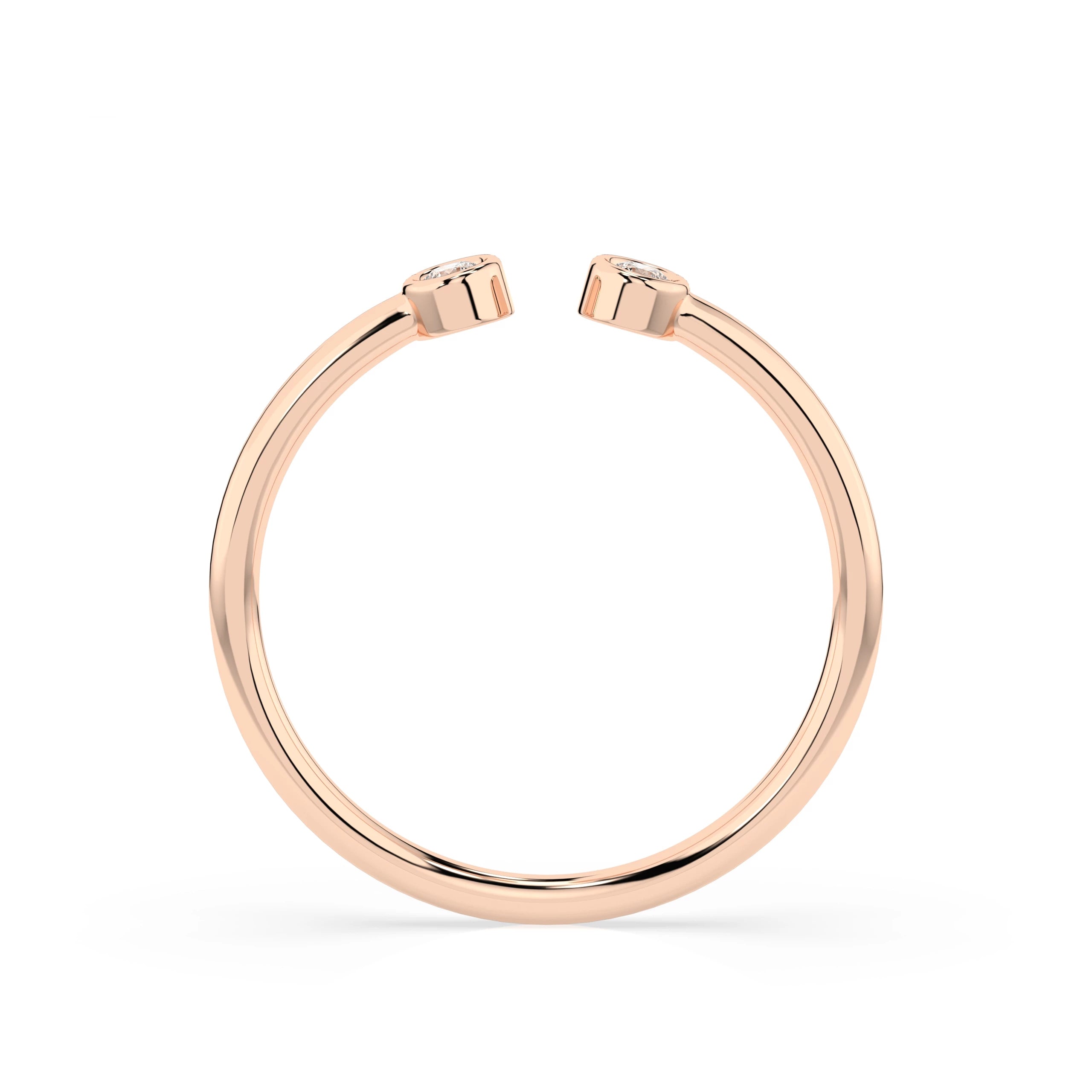 Minimalism Ring (Round), 0.04 ct — 101-10088