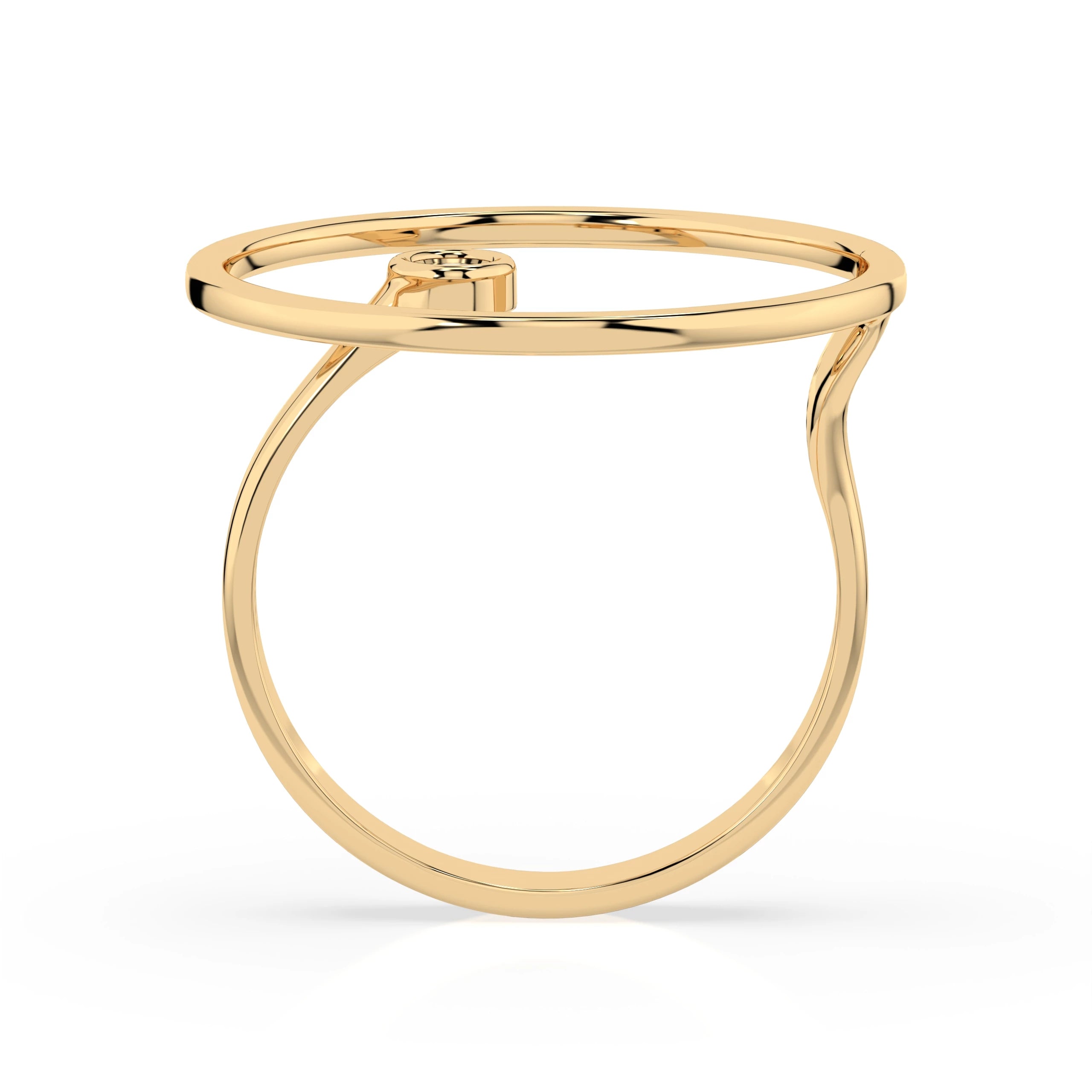 Minimalism Ring (Round), 0.03 ct — 101-10077