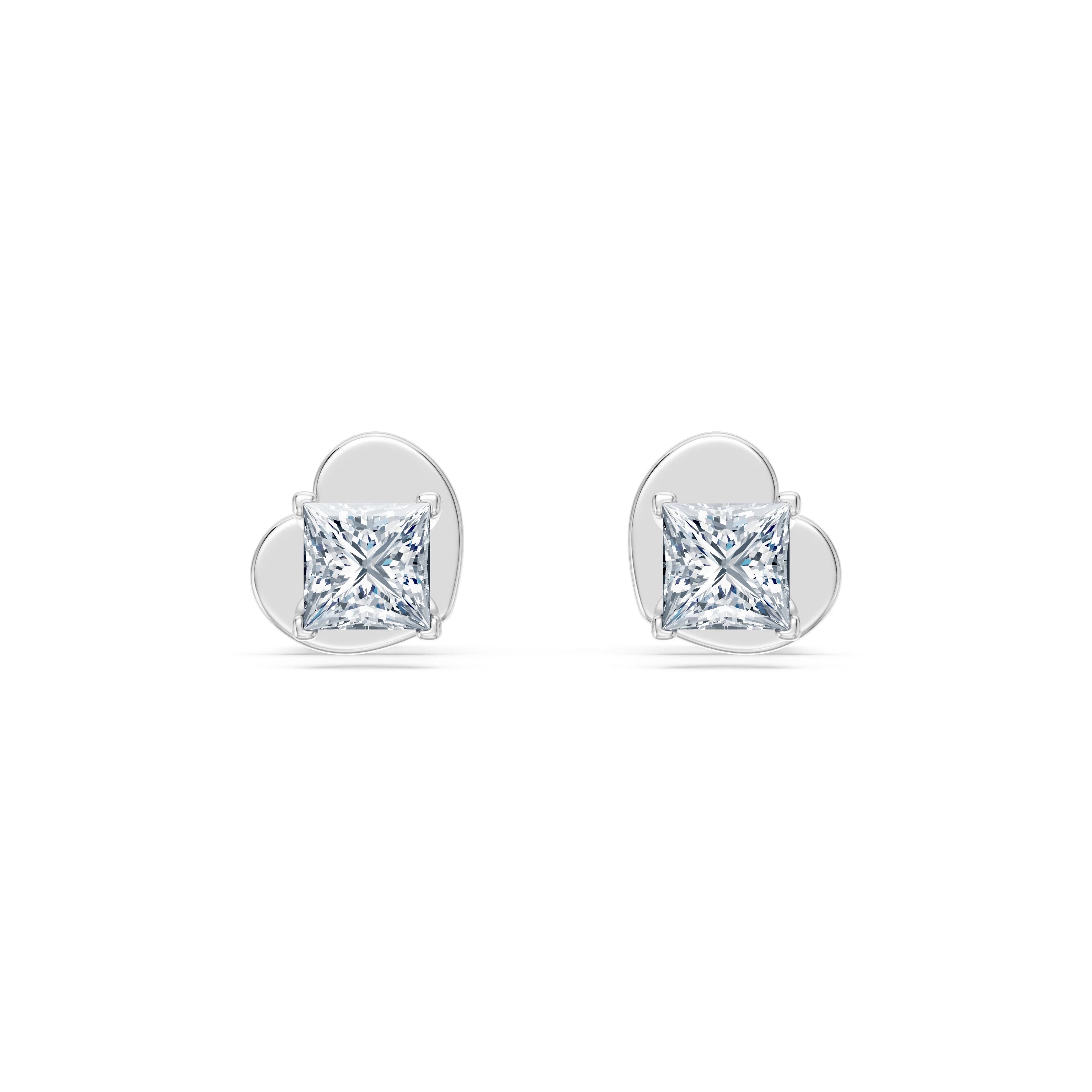 Solitaire Butterfly Earring, 0.34 ct — 102-10117(3.0)PR