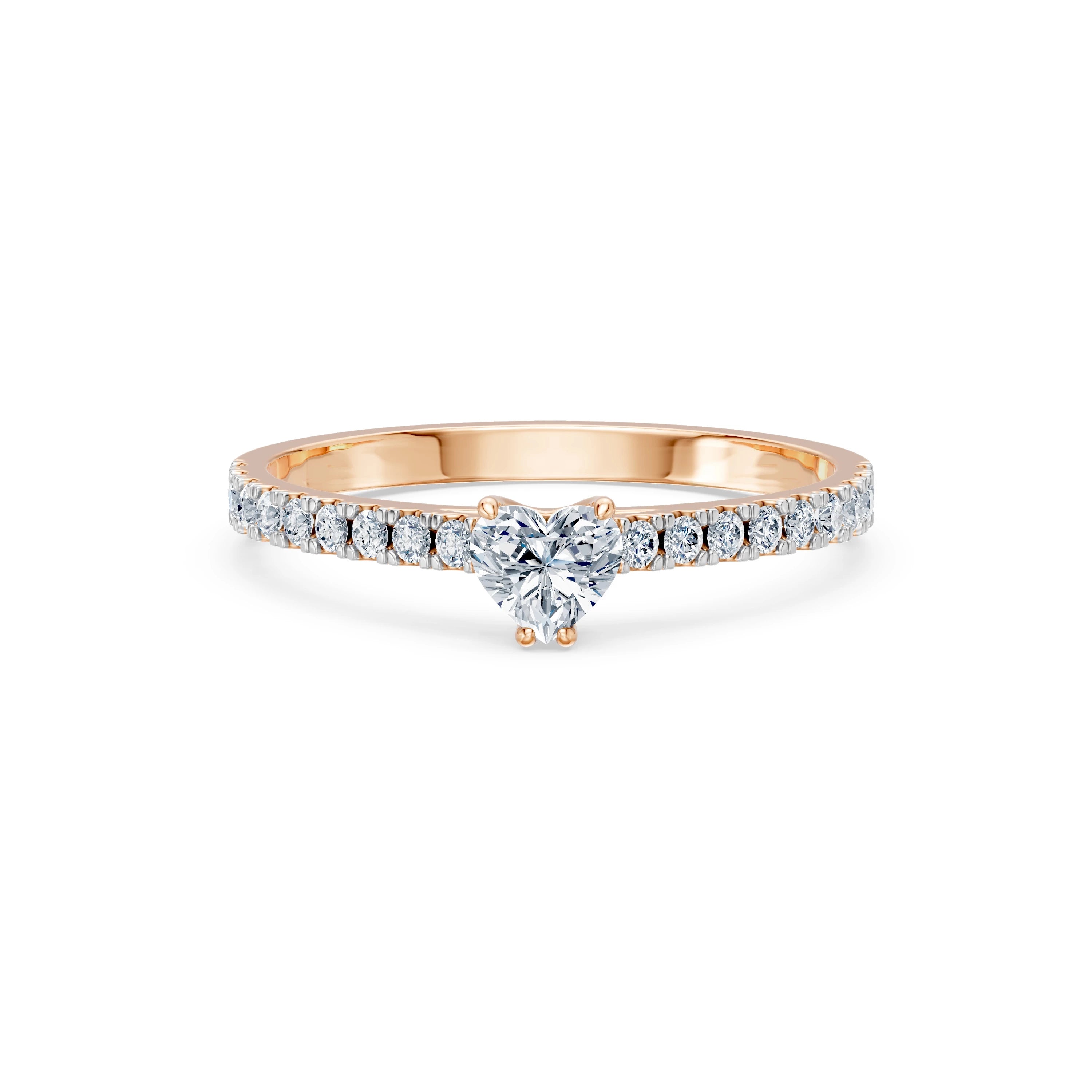 Solitaire Eternity Ring, 0.3 ct — 101-10191(0.30)HRT