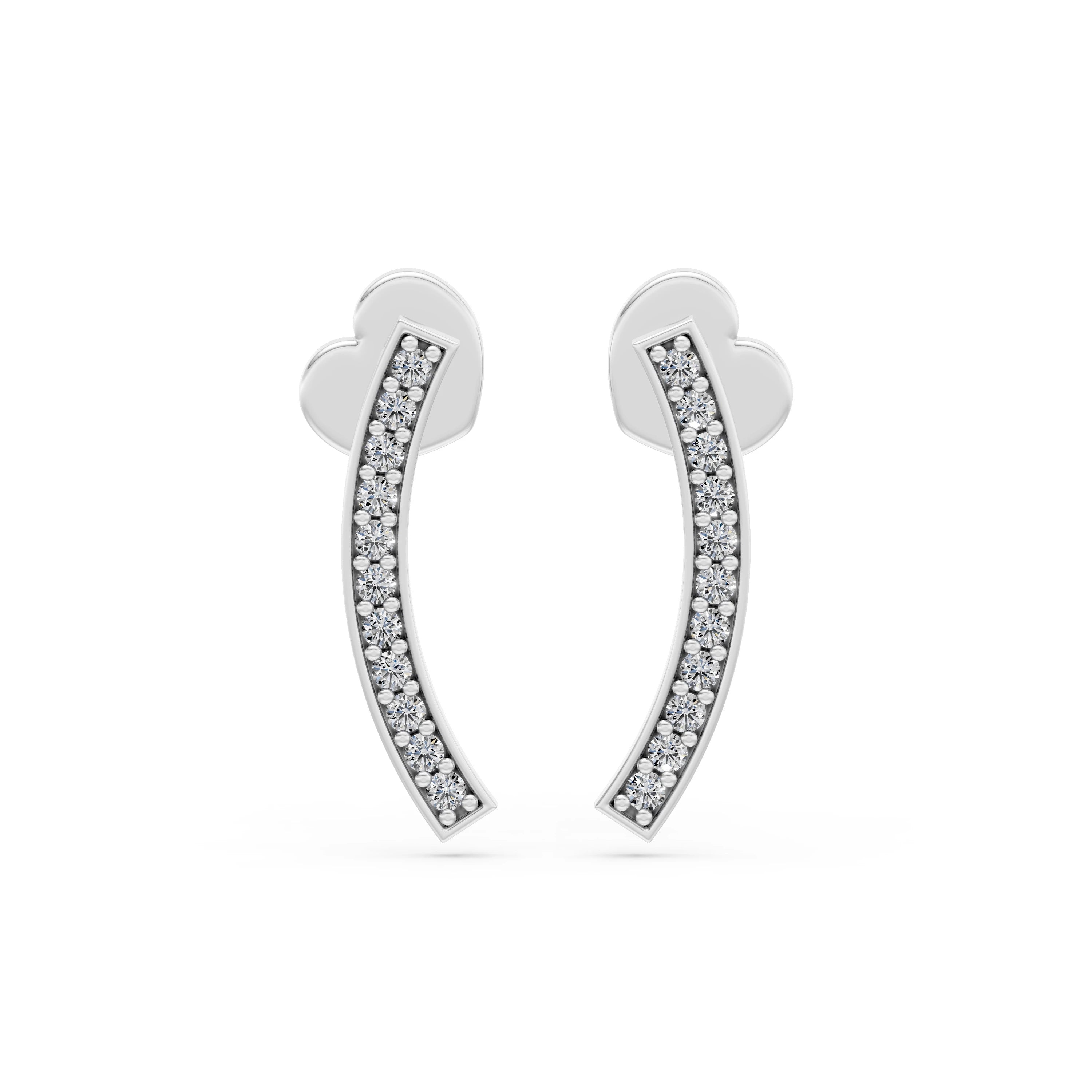 Minimalism Earring, 0.13 ct — 102-10065