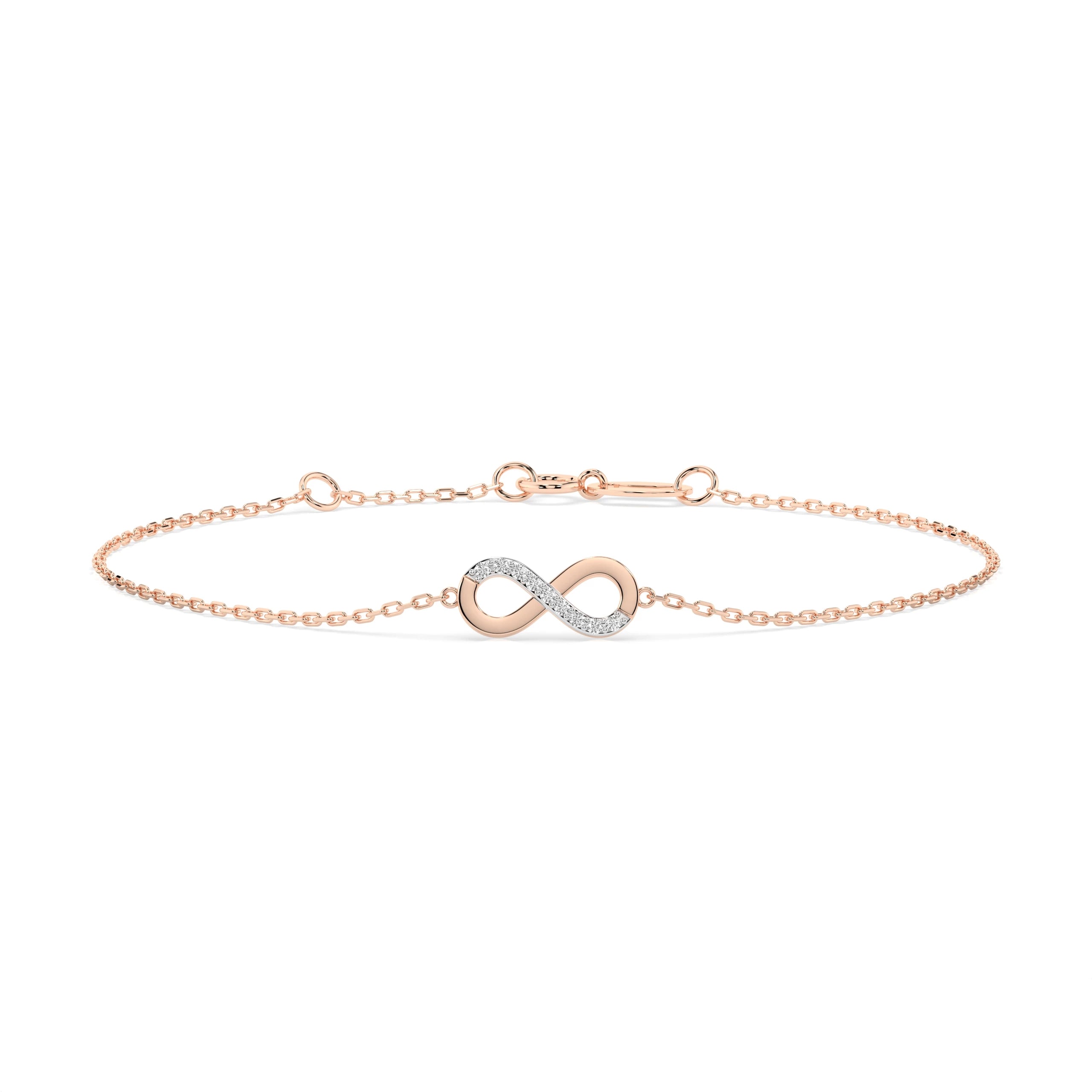 Minimalism Bracelet (Round), 0.05 ct — 105-10009
