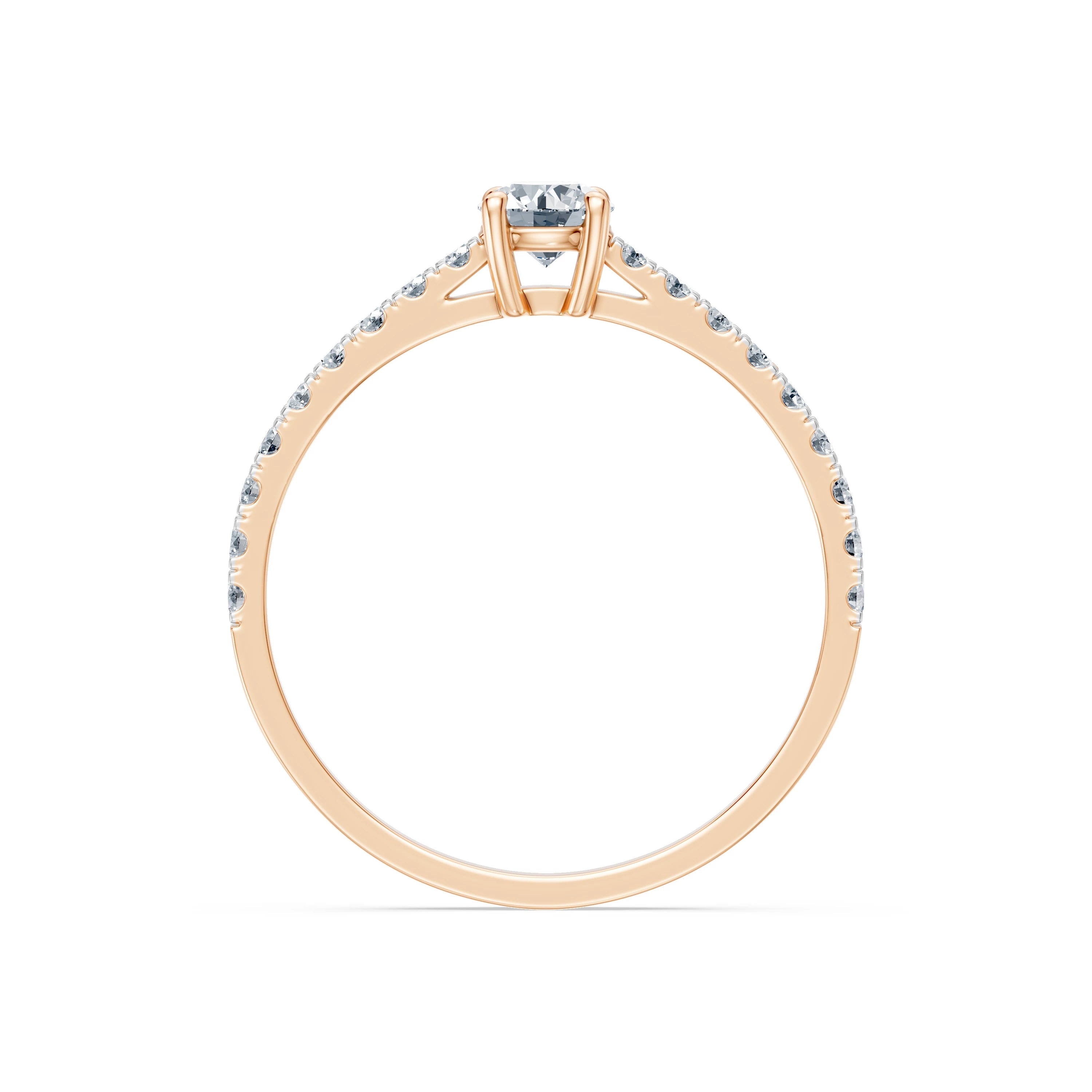 Solitaire Eternity Ring, 0.3 ct — 101-10191(0.30)RN