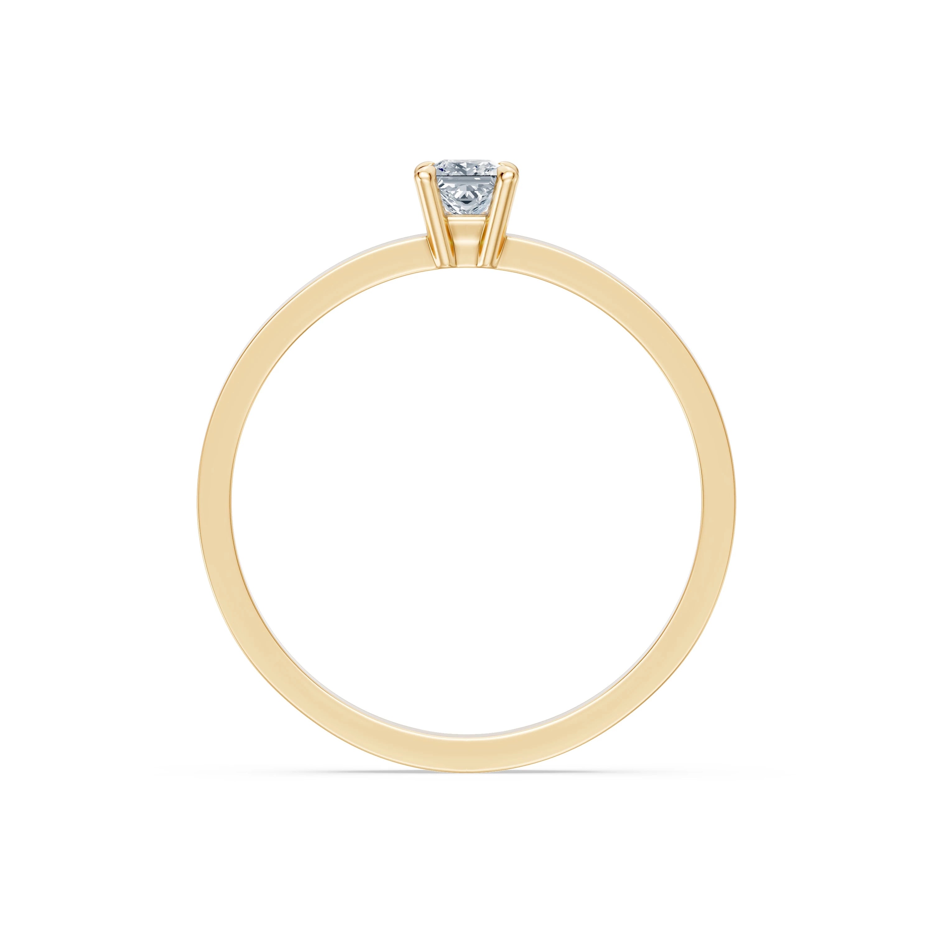 Solitaire Ring, 0.17 ct — 101-10113(3.0)PR