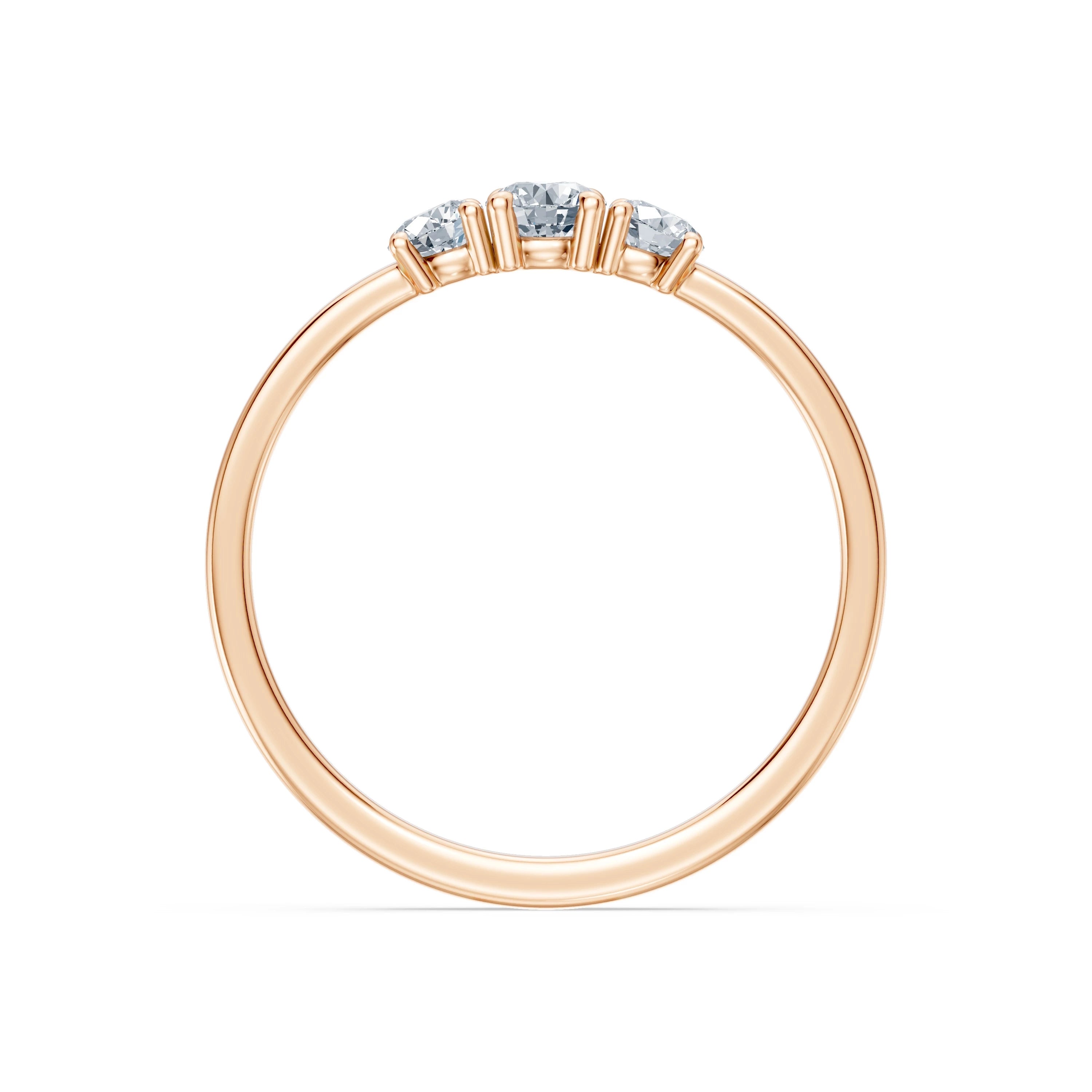 Solitaire Eternity Ring, 0.15 ct — 101-10127