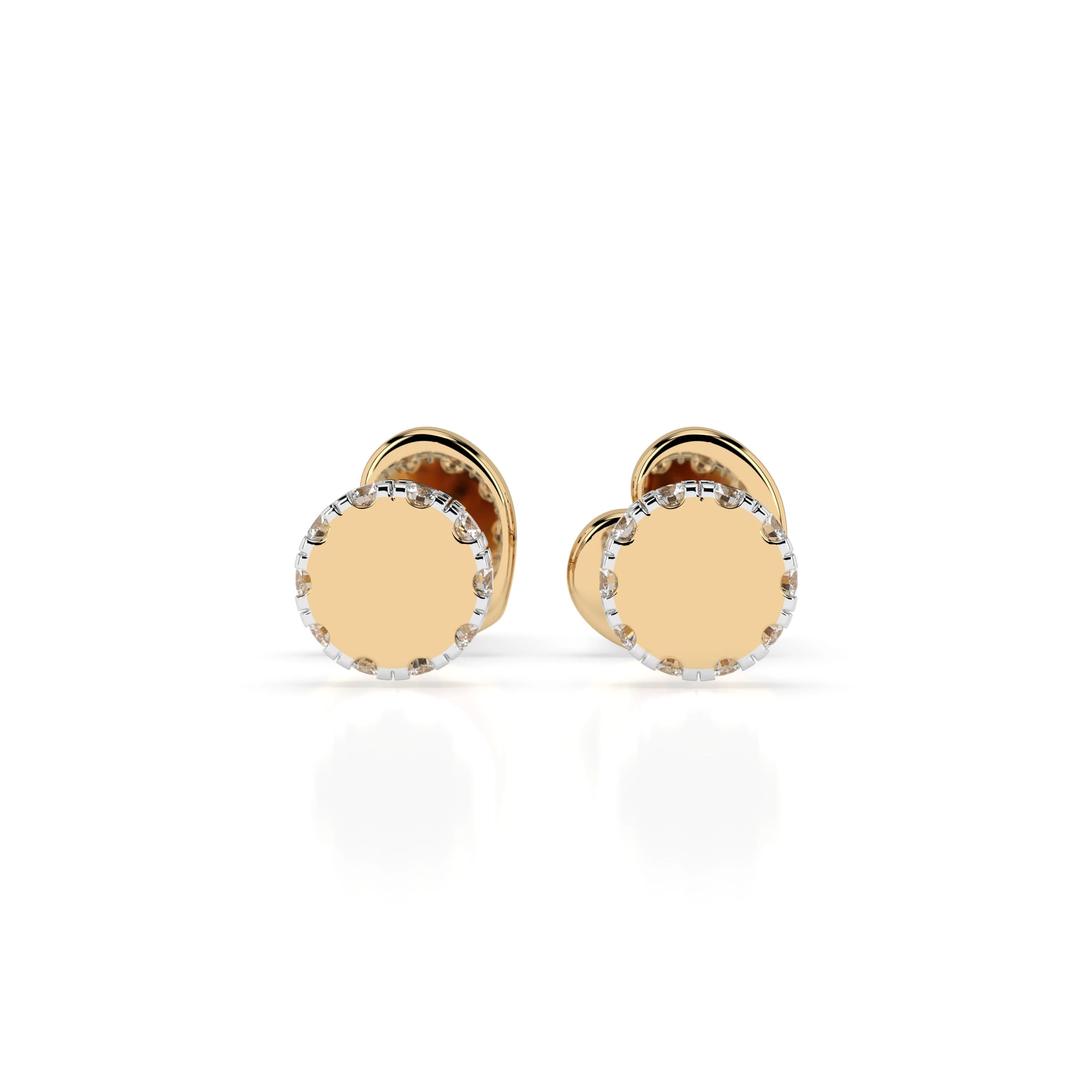 Minimalism Earring (Round), 0.1 ct — 102-10029
