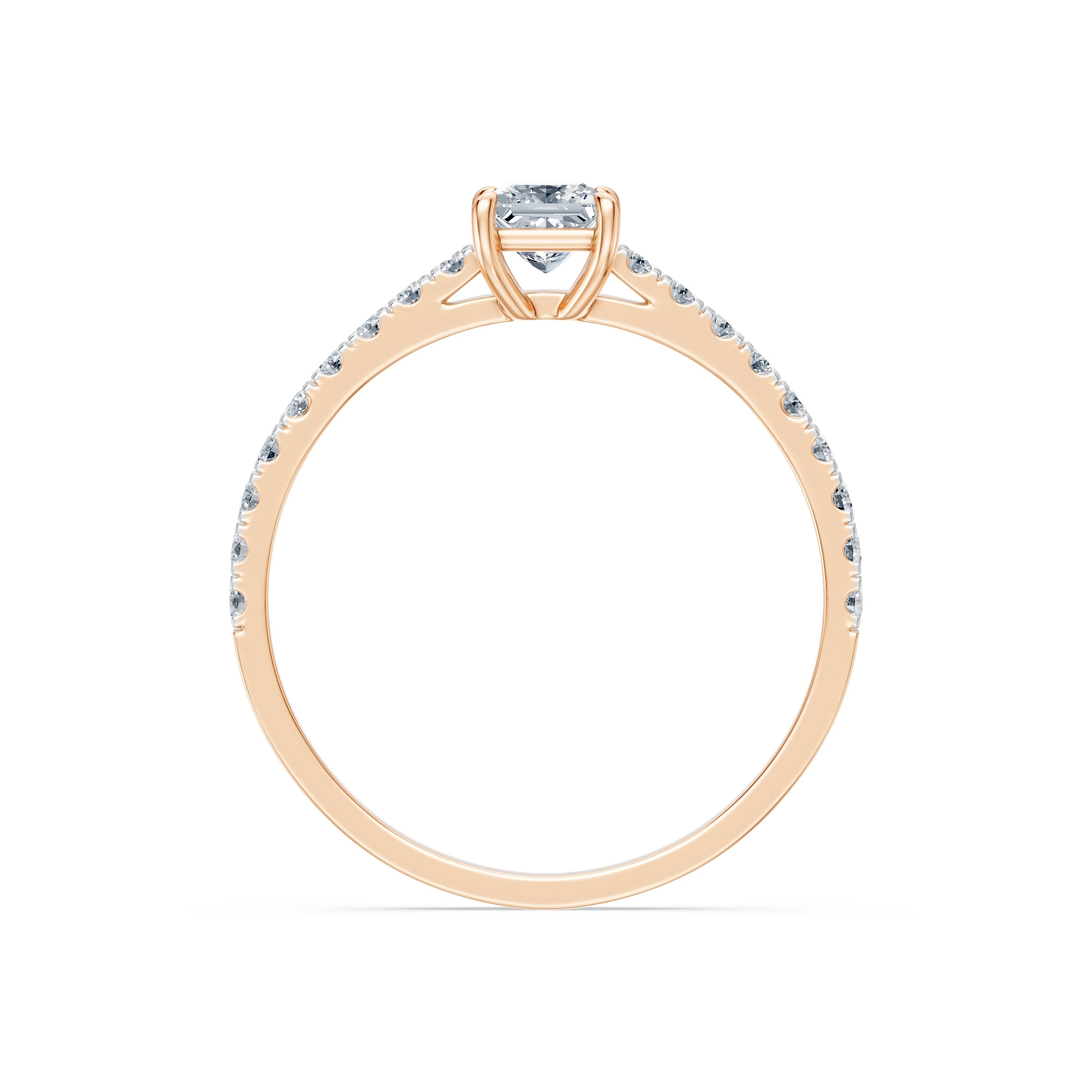 Solitaire Eternity Ring, 0.3 ct — 101-10191(0.30)PR