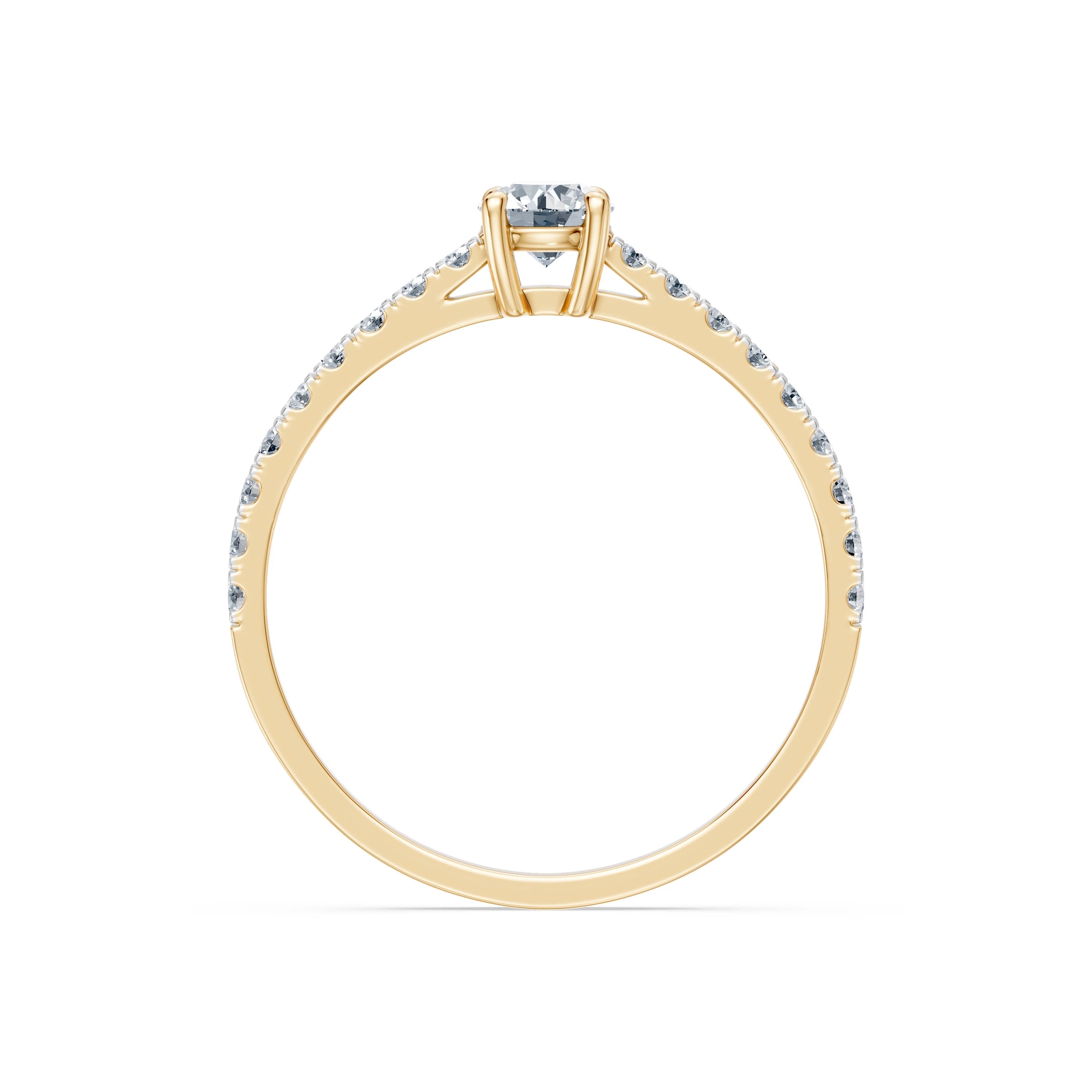 Solitaire Eternity Ring, 0.3 ct — 101-10191(0.30)RN